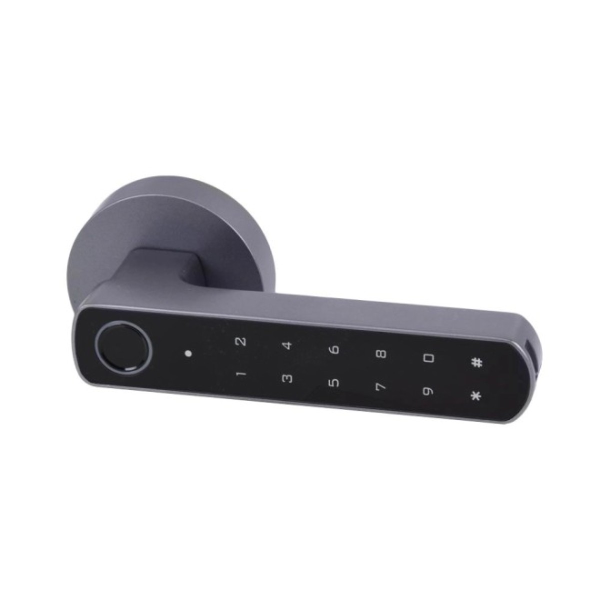Умный дверной замок ATIS Lock BT-100-T Grey с доступом по отпечатку пальца и поддержкой Tuya Smart 98_98.jpg - фото 2