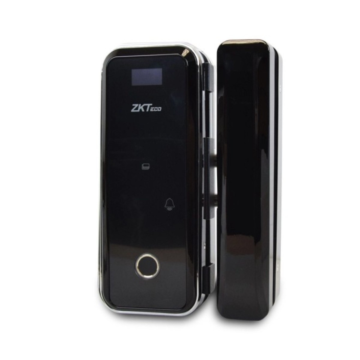 Smart замок ZKTeco GL300 left для стеклянных дверей со сканером отпечатка пальца и считывателем Mifare 98_98.jpg - фото 1