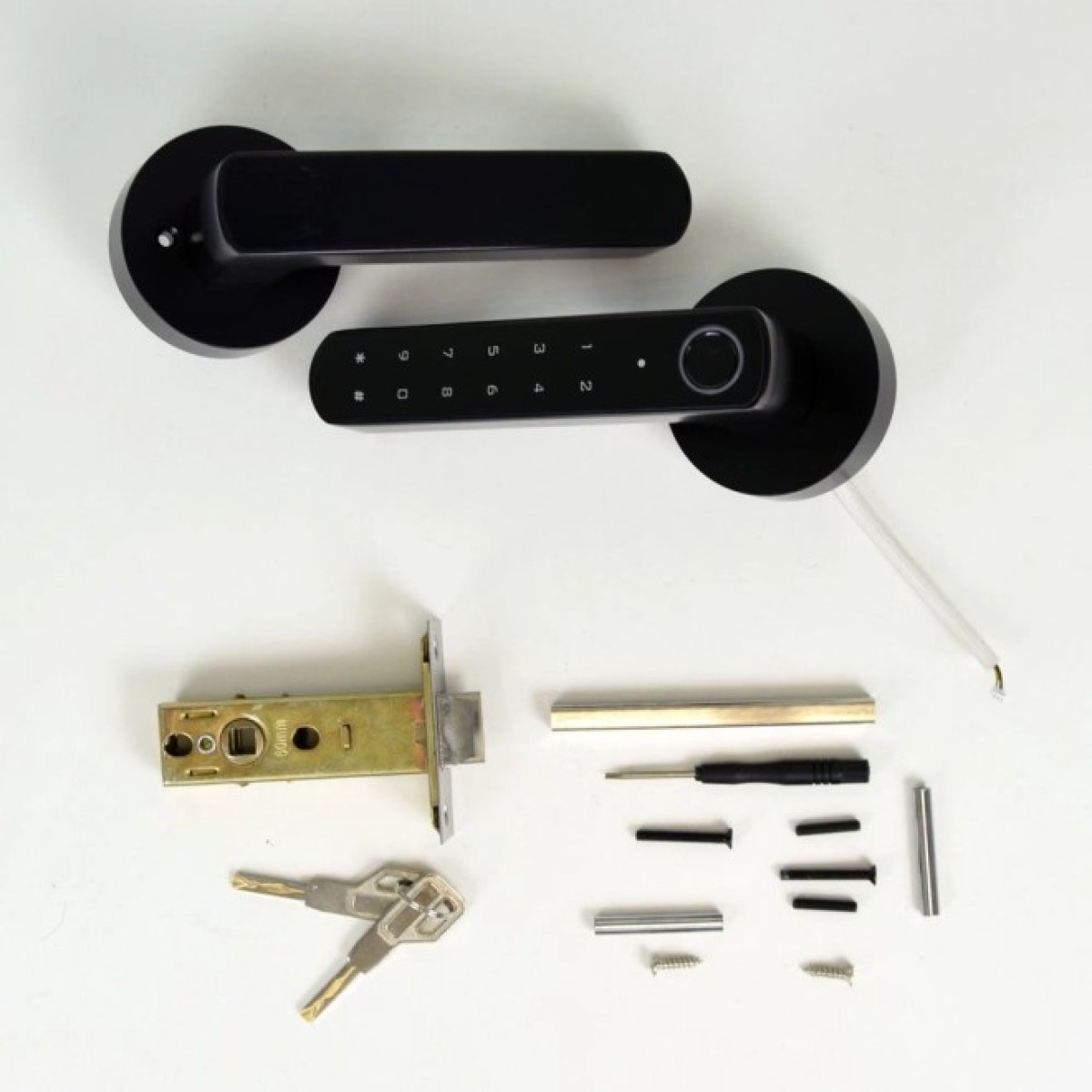 Умный дверной замок ATIS Lock BT-100-T Black с доступом по отпечатку пальца и поддержкой Tuya Smart 98_98.jpg - фото 4