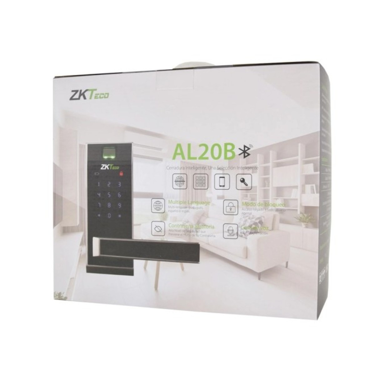 Smart замок ZKTeco AL20B left для левых дверей с Bluetooth и считывателем отпечатка пальца 98_98.jpg - фото 7