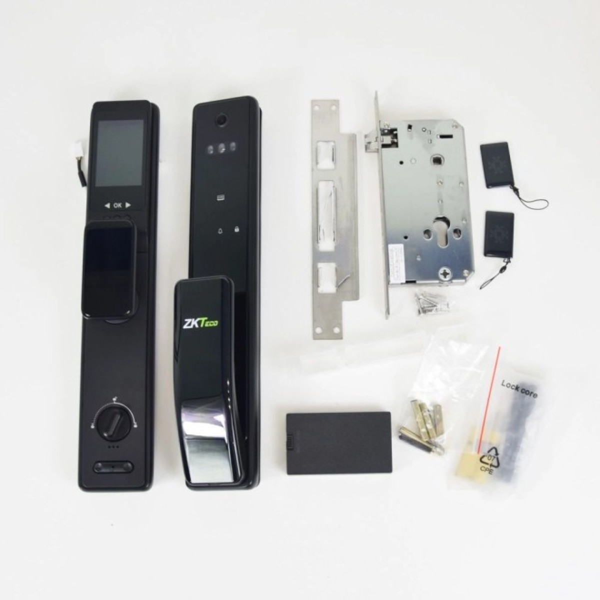 Smart замок ZKTeco HBL400 с Wi-Fi, сканированием лица, отпечатка пальца, карт Mifare, паролей, работа с мобильным приложением 98_98.jpg - фото 6