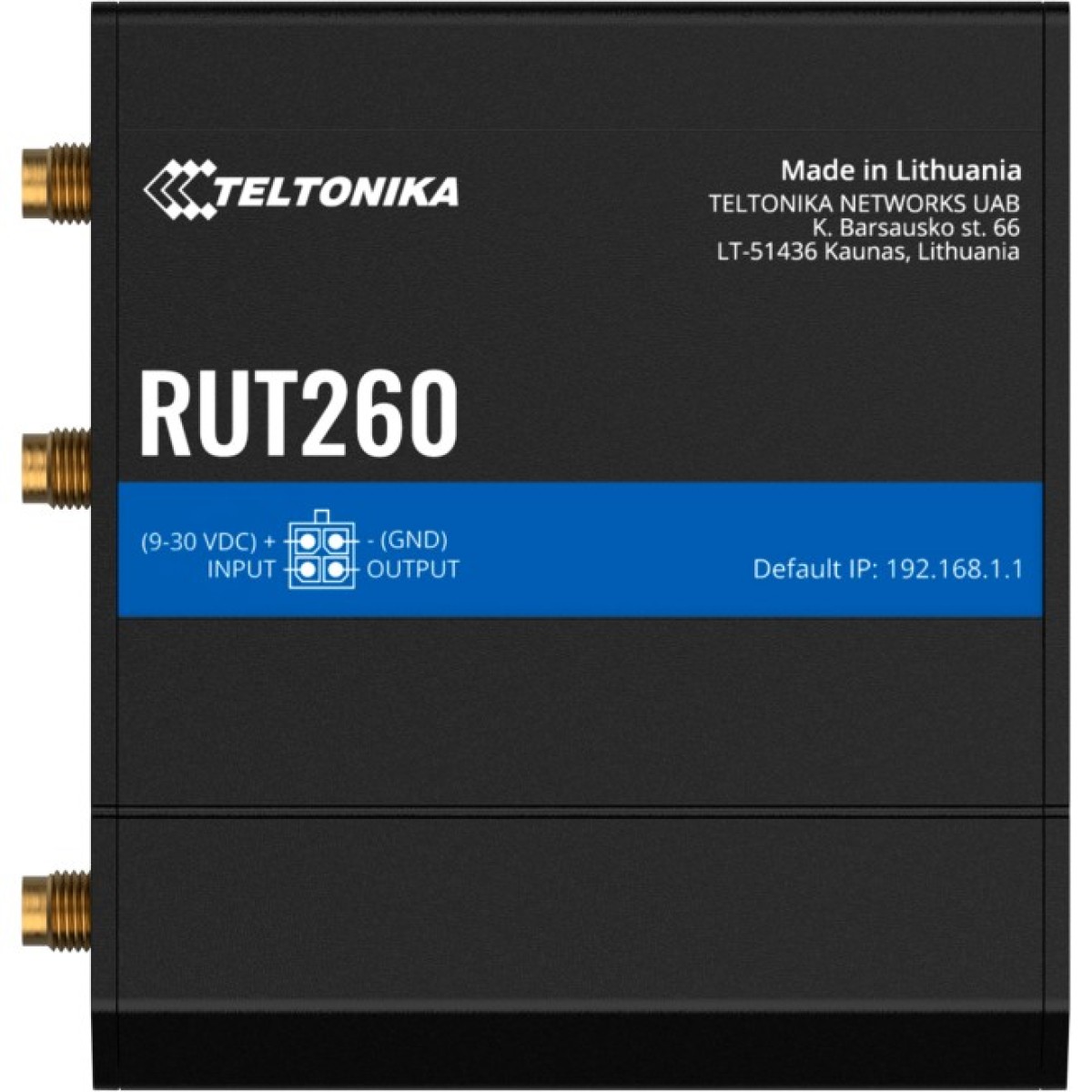 Маршрутизатор Teltonika 4G/ETH/WIFI (RUT260) 98_98.jpg - фото 2