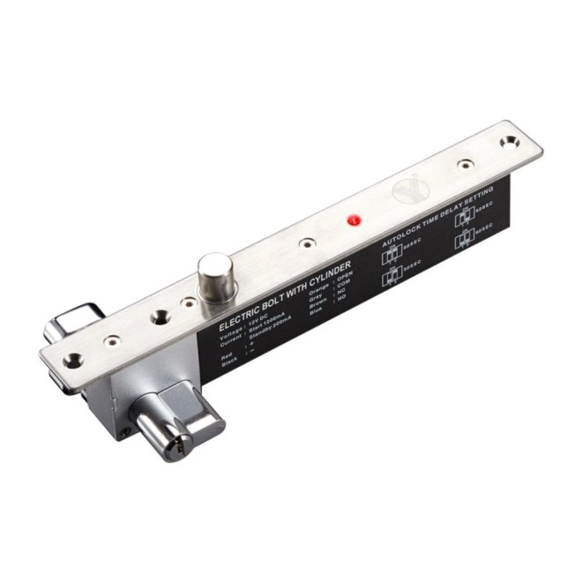 Электроригельный замок Yli Electronic YB-600B (LED) врезной для системы контроля доступа 256_256.jpg