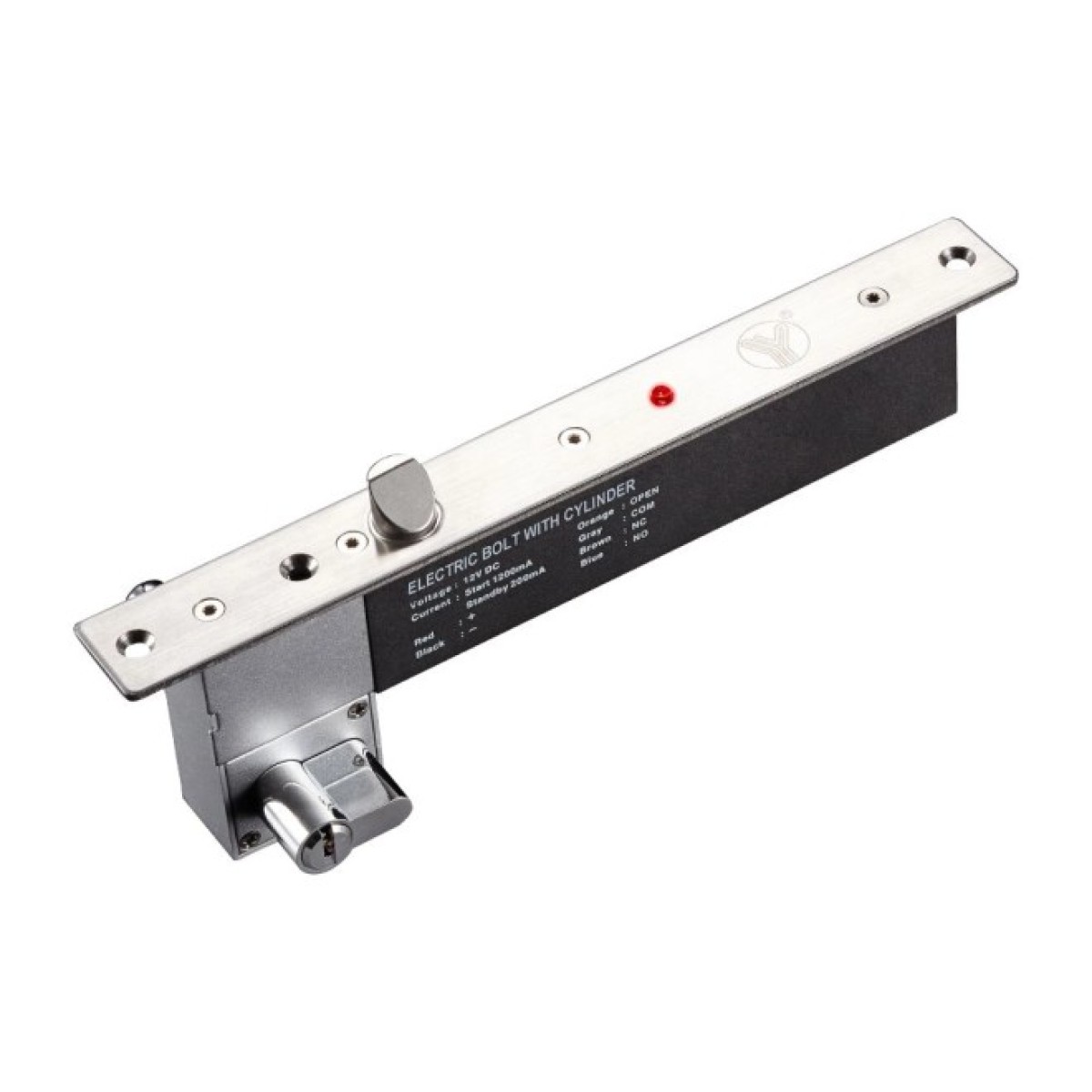 Ригельный замок YB-630C LED врезной для системы контроля доступа 256_256.jpg