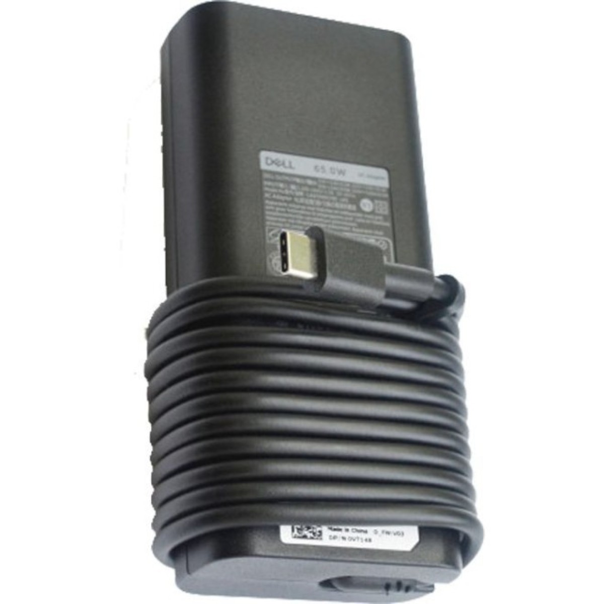Блок живлення до ноутбуку Dell 65W Type-C 20V, 3.25A + 15V, 3A + 9V, 3A + 5V, 3A long-корпус (LA65NM190 / A40374) 98_98.jpg - фото 3