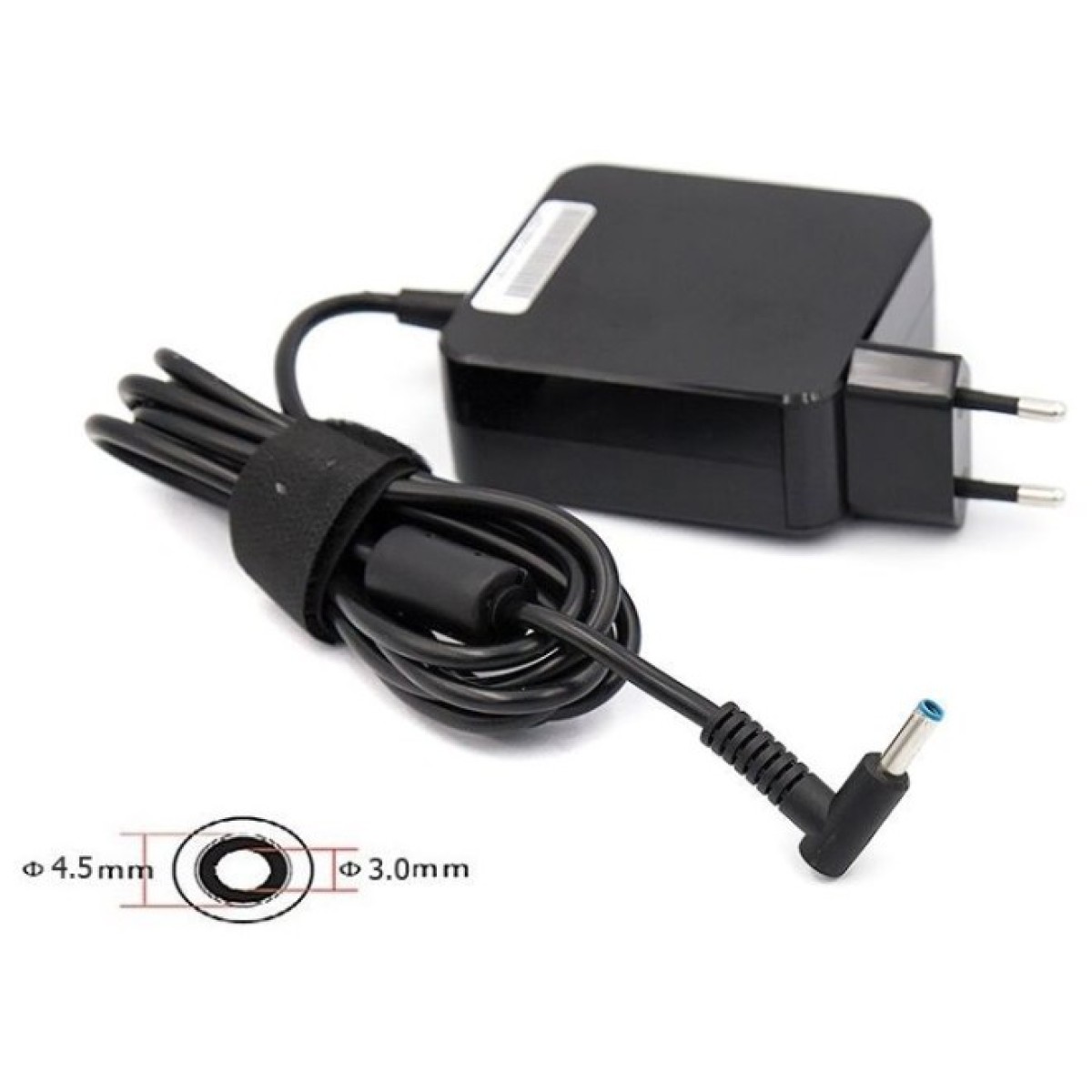 Блок питания к ноутбуку PowerPlant HP 220V, 19.5V 65W 3.33A (4.5*3.0) wall mount (WM-HP65G4530) 98_98.jpg - фото 1
