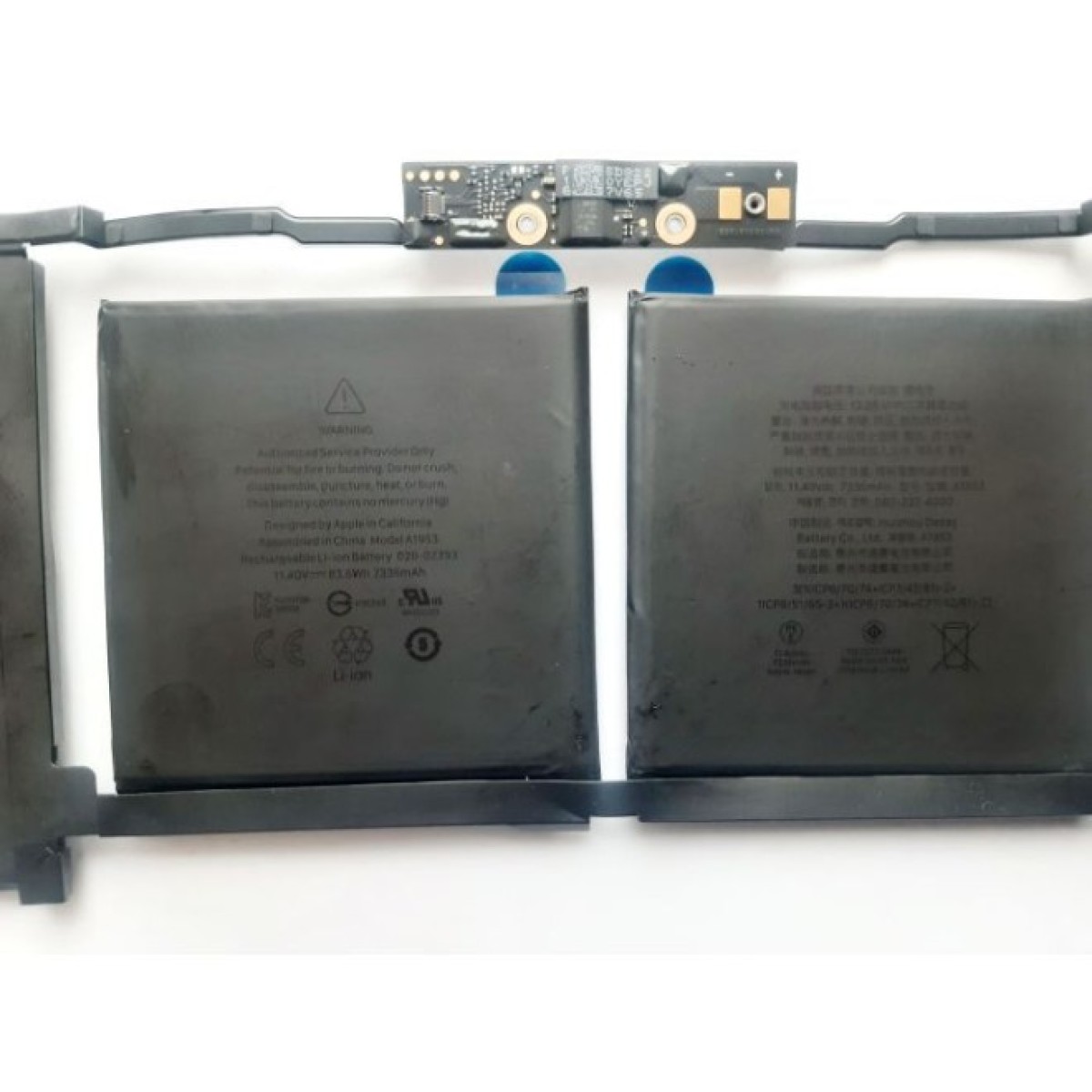 Акумулятор до ноутбука Apple A1953, 83.6Wh (7336mAh), 6cell, 11.4V, Li-ion (A47607) 98_98.jpg - фото 2