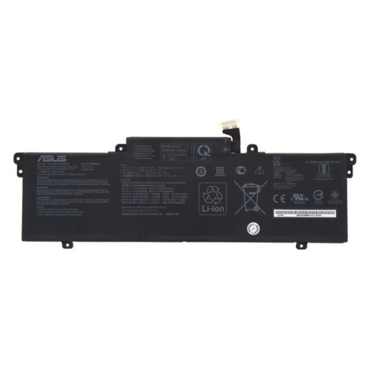 Акумулятор до ноутбука ASUS ZenBook UX435 C31N1914, 5427mAh (63Wh), 3cell, 11.61V, Li-Pol (A47884) 98_98.jpg - фото 1
