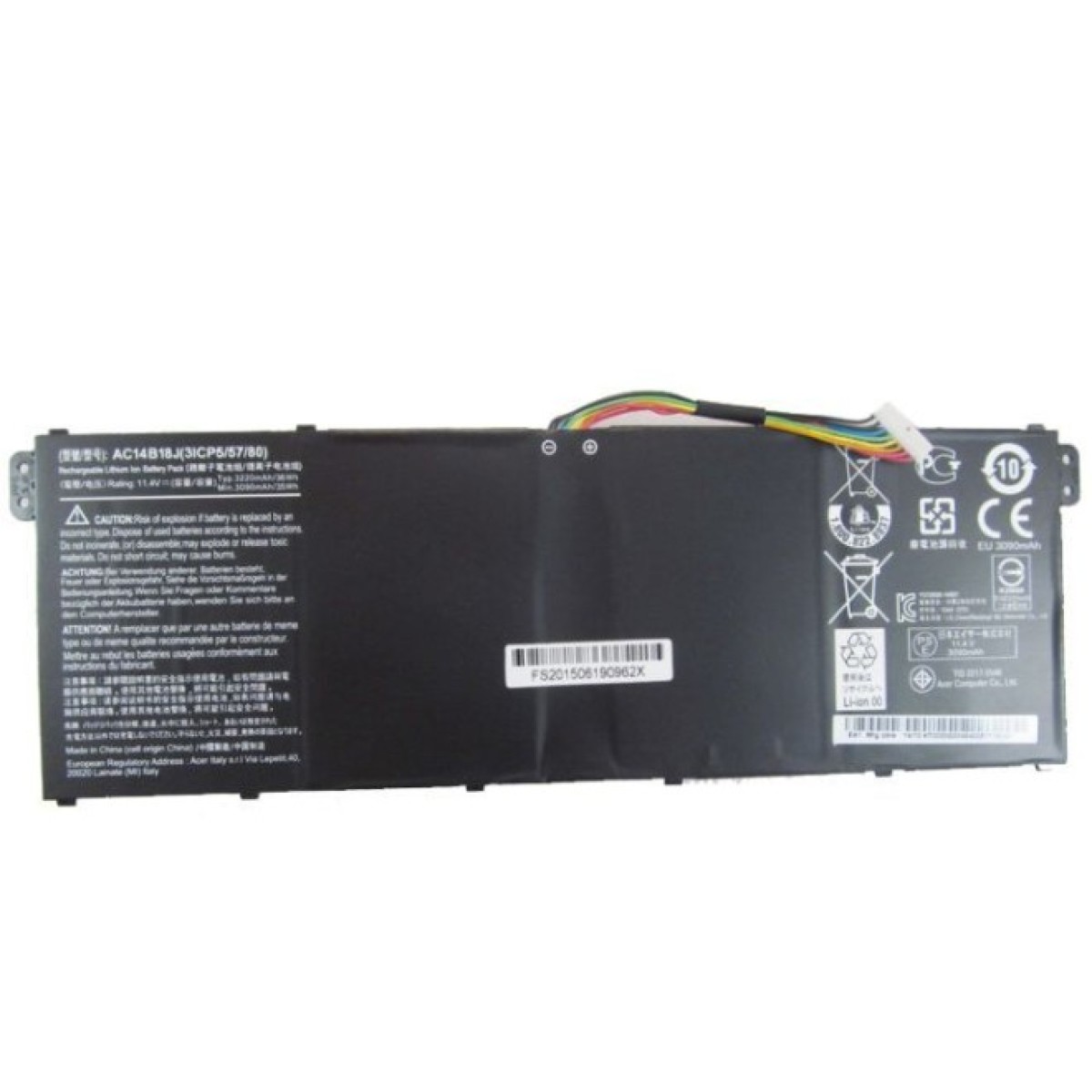 Аккумулятор для ноутбука Acer Acer AC14B18J 3220mAh (36Wh) 3cell 11.4V Li-ion (A47009) 98_98.jpg