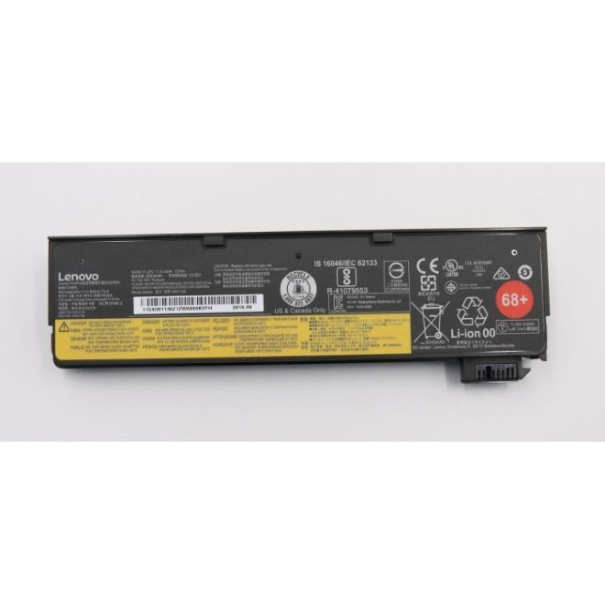 Аккумулятор для ноутбука Lenovo ThinkPad X240/T440s (68+) 72Wh (6340mAh) 6cell 11.22V Li-ion (A41902) 98_98.jpg - фото 1
