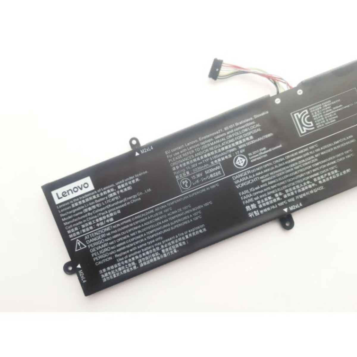 Акумулятор до ноутбука Lenovo IdeaPad 720S-15 L17C4PB1, 5185mAh (79Wh), 4cell, 15.36V, Li- (A47688) 98_98.jpg - фото 3