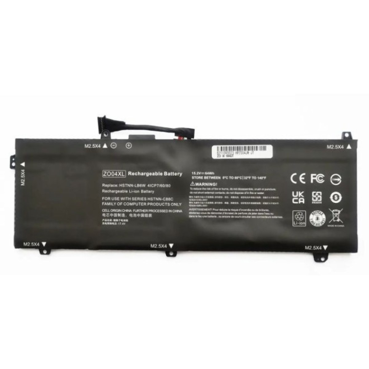 Аккумулятор для ноутбука HPZBookStudio G3ZO04XL, 4210mAh (64Wh), 4cell, 15.2V, Li-ion AlSoft (A47804) 98_98.jpg - фото 1
