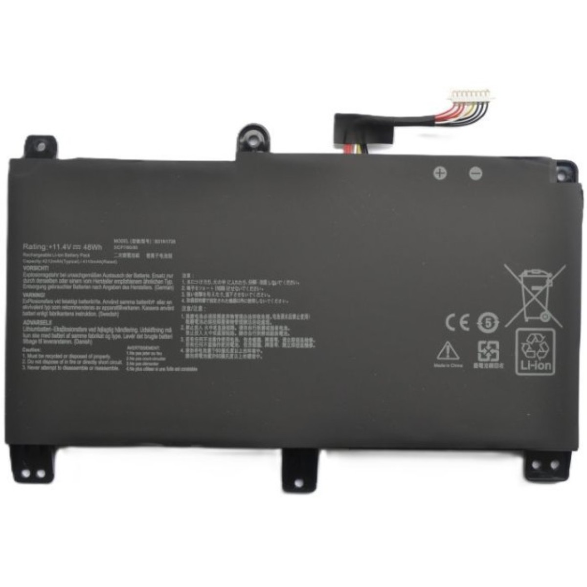 Аккумулятор для ноутбука Asus ROG FX505 B31N1726, 4212mAh (48Wh), 3cell, 11.4V, Li-ion AlSoft (A71061) 98_98.jpg