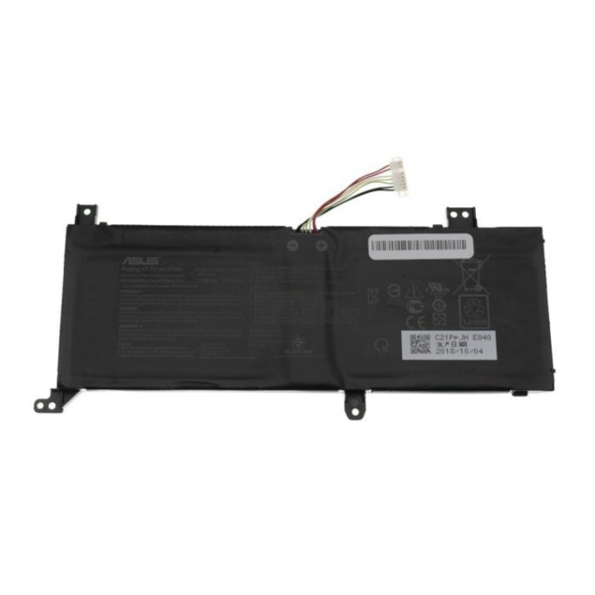 Аккумулятор для ноутбука ASUS VivoBook X412 C21N1818, 4805 mAh (37Wh), 2cell, 7.7V (A47580) 98_98.jpg - фото 1