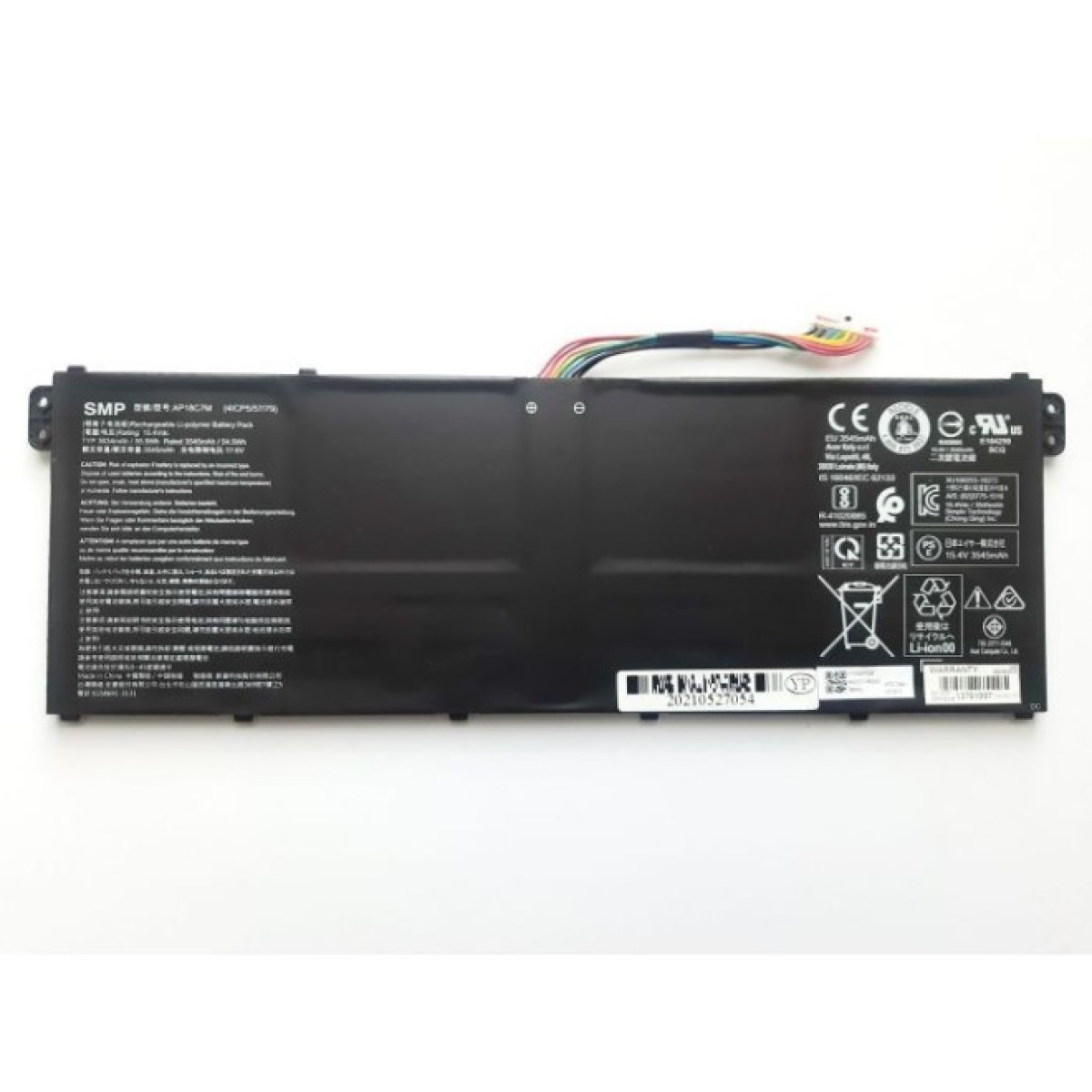 Аккумулятор для ноутбука Acer AP18C7M Swift SF514-54, 3634mAh (55.9Wh), 4cell, 15.4V, Li-P (A47644) 98_98.jpg - фото 1