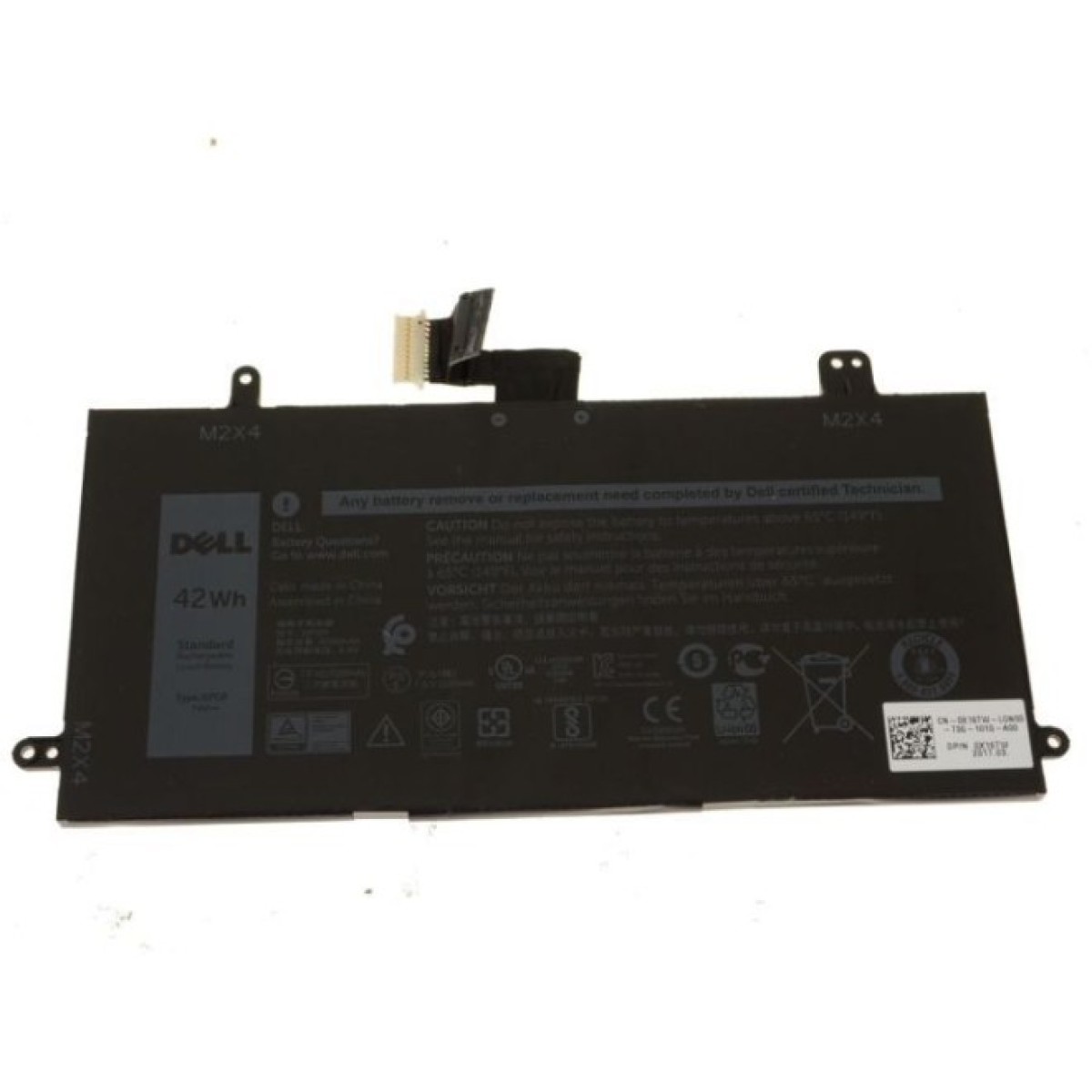 Акумулятор до ноутбука Dell Latitude 5285 J0PGR, 42Wh (5250mAh), 4cell, 7.6V, Li-ion (A47681) 98_98.jpg - фото 1