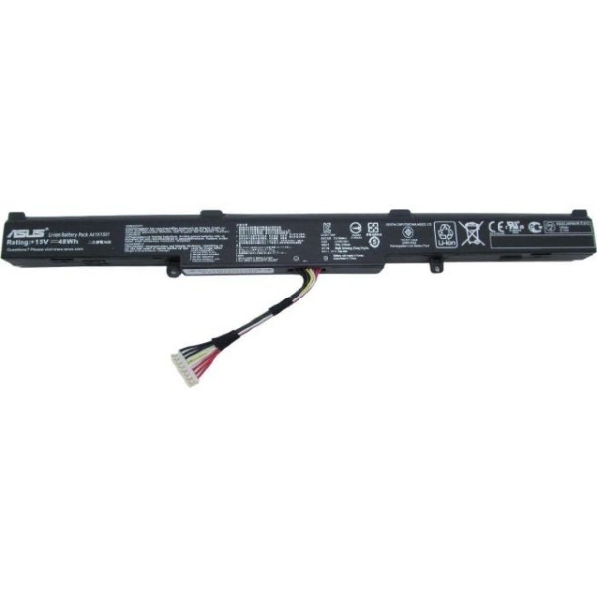 Аккумулятор для ноутбука ASUS N552 A41N1501, 3100mAh (48Wh), 4cell, 15V, Li-ion (A47193) 98_98.jpg - фото 1