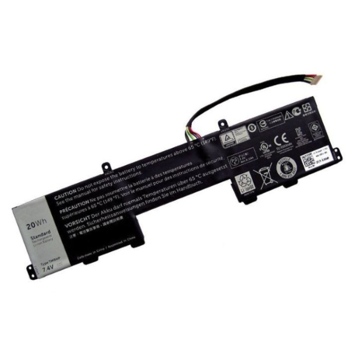 Аккумулятор для ноутбука Dell Latitude E7350 TM9HP (для клав. блока), 20Wh (2750mAh), 2cel (A47225) 98_98.jpg - фото 3