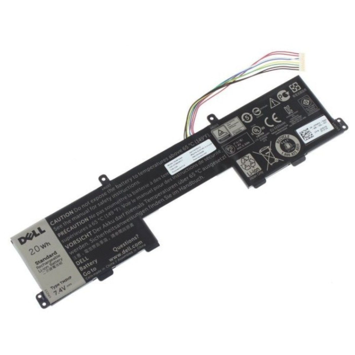 Аккумулятор для ноутбука Dell Latitude E7350 TM9HP (для клав. блока), 20Wh (2750mAh), 2cel (A47225) 98_98.jpg - фото 1