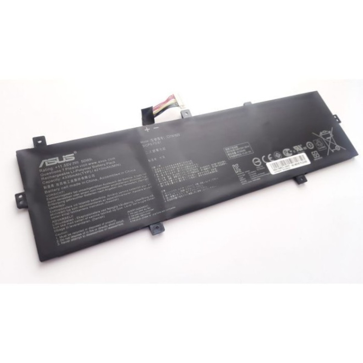 Акумулятор до ноутбука ASUS ZenBook UX430 C31N1620 (Left), 4335mAh(50Wh), 3cell, 11.55V, (A47668) 98_98.jpg - фото 3