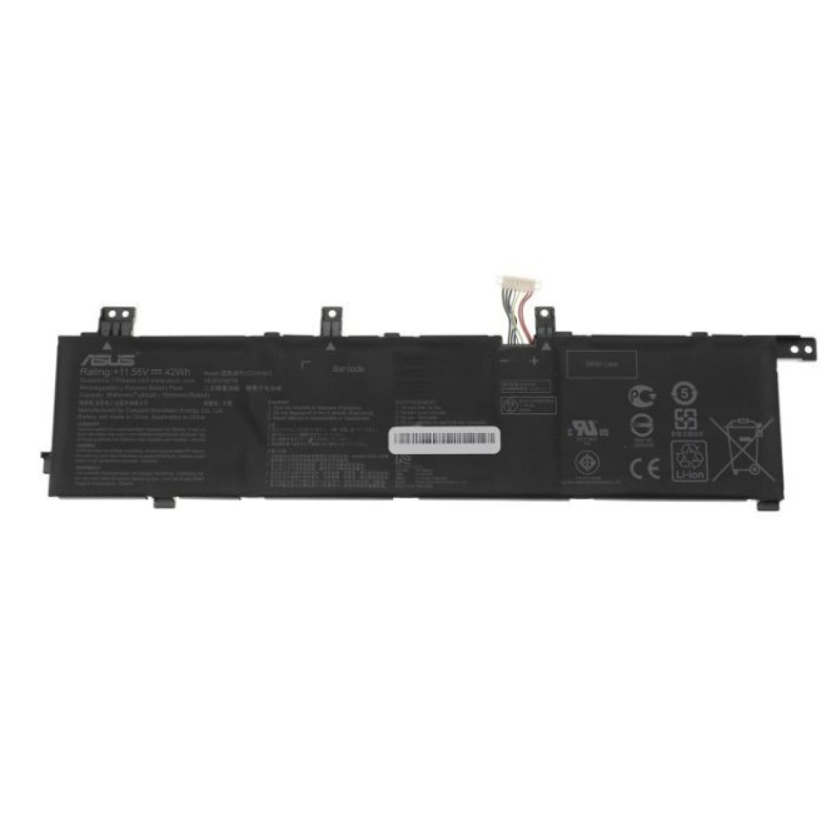 Акумулятор до ноутбука ASUS VivoBook S432FA C31N1843, 3640mAh (42Wh), 3cell, 11.55V (A47574) 98_98.jpg - фото 1