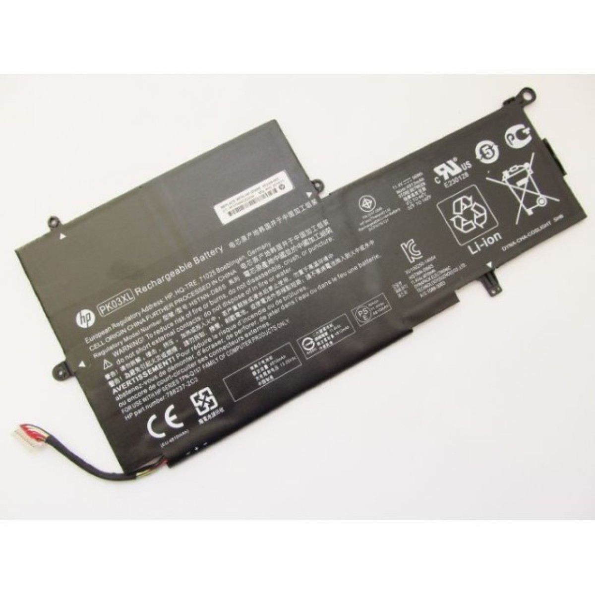 Акумулятор до ноутбука HP Spectre x360 13-4100 PK03XL, 4810mAh (56Wh), 3cell, 11.4V, L (A47430) 98_98.jpg - фото 2