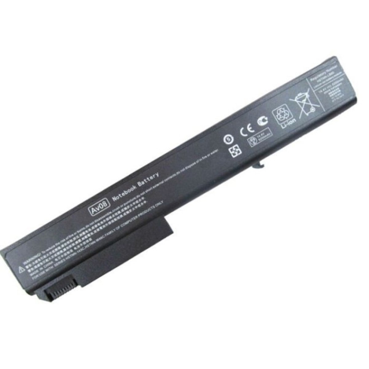 Аккумулятор для ноутбука AlSoft HP Elitebook 8530p HSTNN-OB60 5200mAh 8cell 14.4V Li-ion (A41391) 98_98.jpg - фото 2