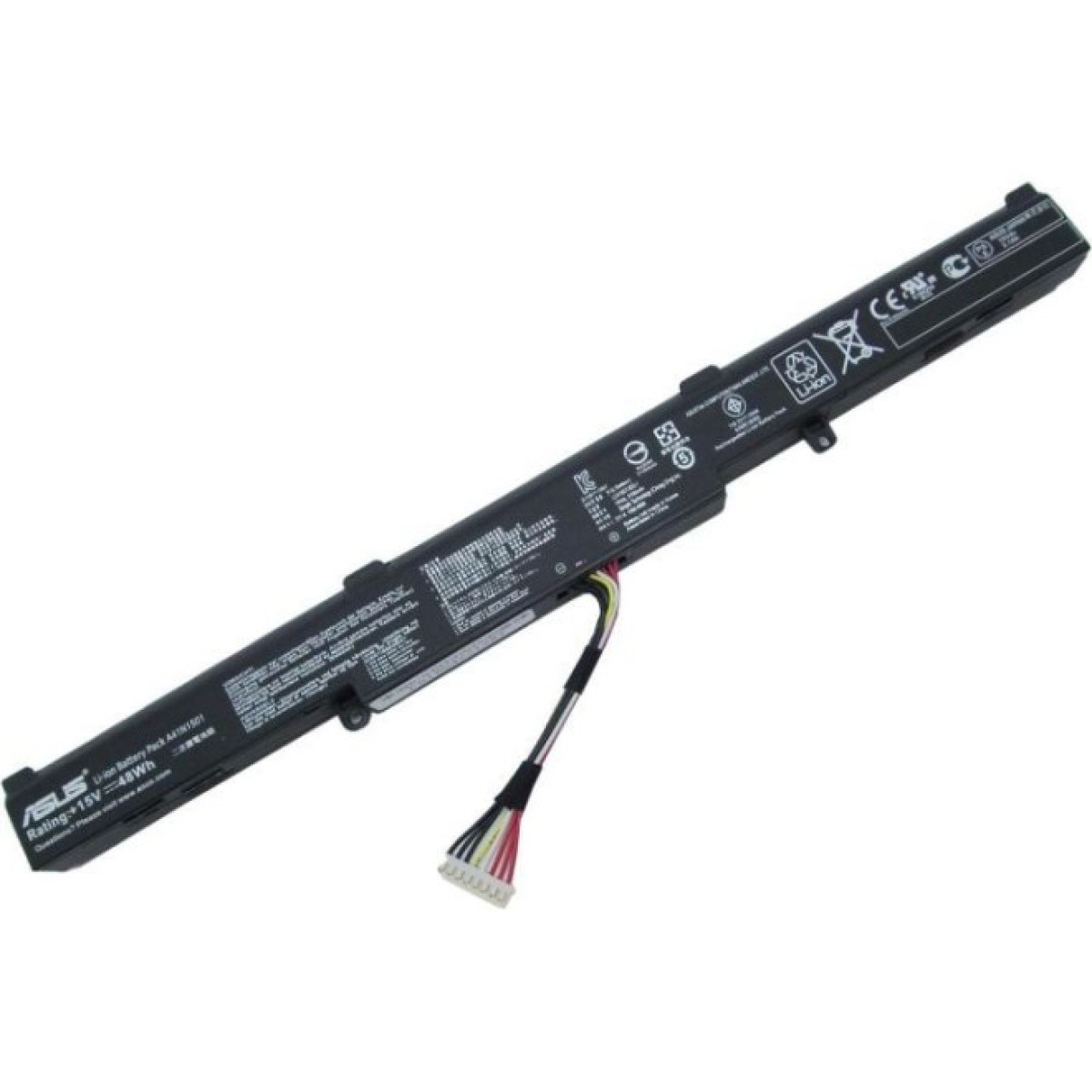 Аккумулятор для ноутбука ASUS N552 A41N1501, 3100mAh (48Wh), 4cell, 15V, Li-ion (A47193) 98_98.jpg - фото 2