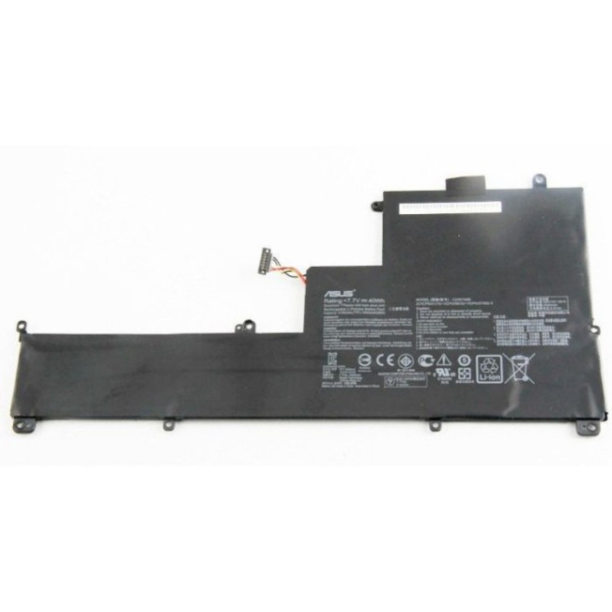 Акумулятор до ноутбука ASUS UX390 C23N1606, 5195mAh (40Wh), 2cell, 7.7V, Li-Po (A47296) 98_98.jpg - фото 1