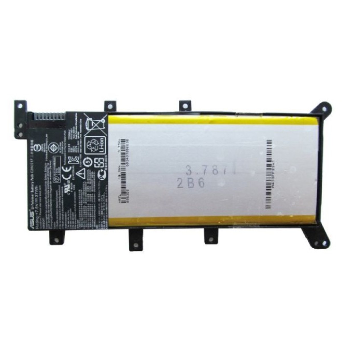 Аккумулятор для ноутбука ASUS X555C21N1347, 4775mAh (37Wh), 4cell, 7.6V, Li-Pol, черная, (A47399) 98_98.jpg