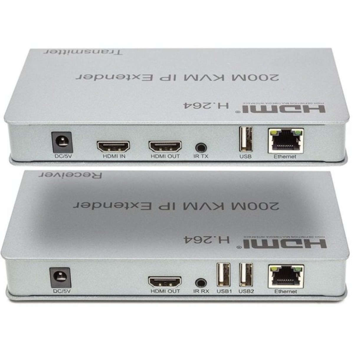 Удлинитель HDMI сигнала PowerPlant HDMI 1080P/60hz до 200 м через CAT5E/6 (HDES200-KVM) (CA912940) 98_98.jpg - фото 3