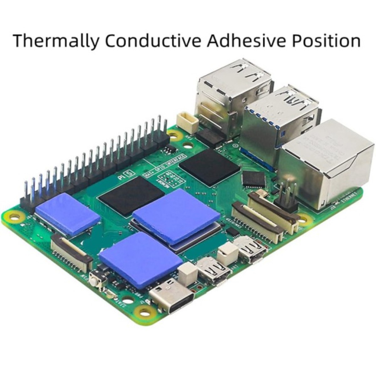 Радіатор з вентилятором для Raspberry Pi 5 (RA800) 98_98.jpg - фото 2