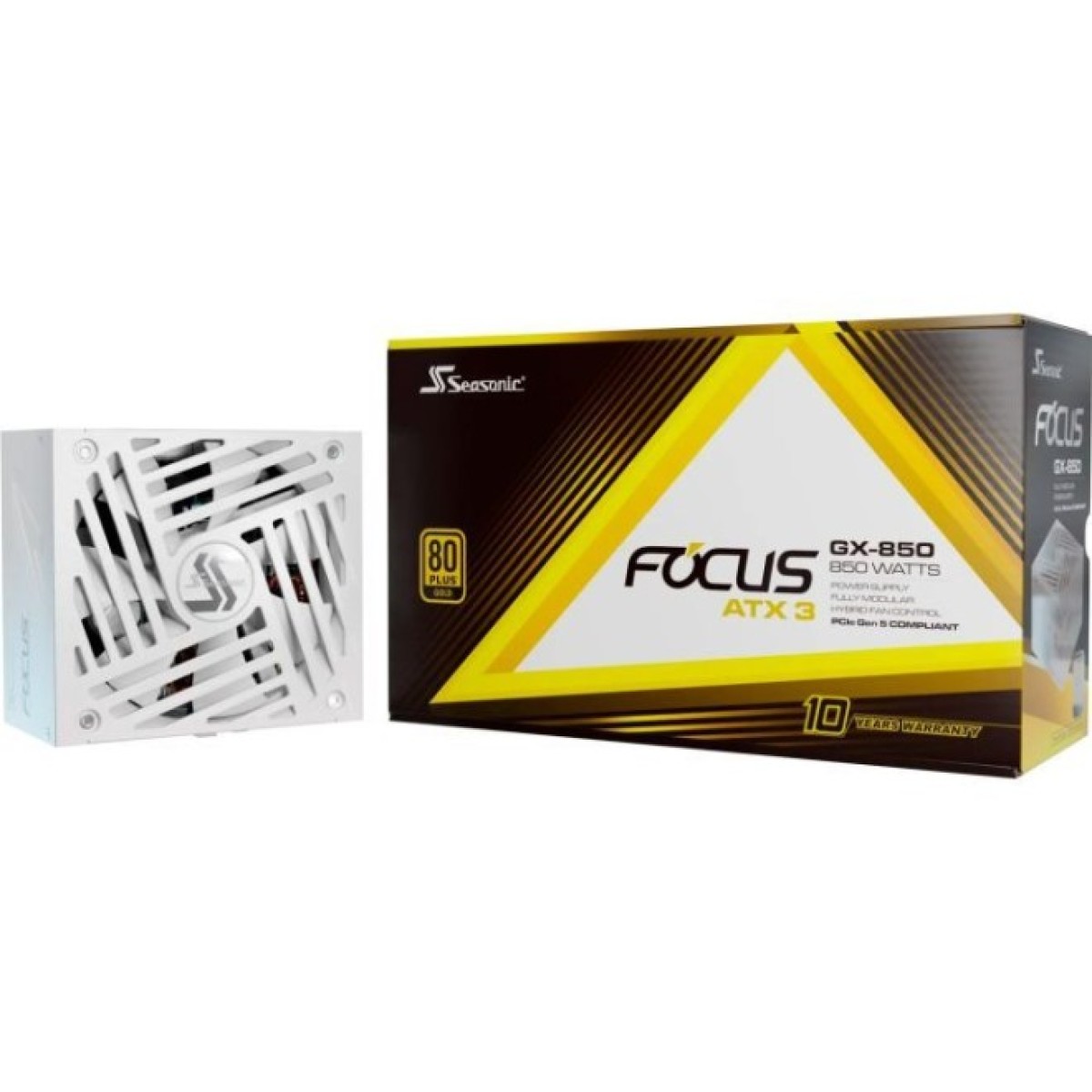 Блок питания Seasonic 850W FOCUS-GX-850-ATX31-WH (FOCUS-GX-850-ATX31-WHITE) 98_98.jpg - фото 4