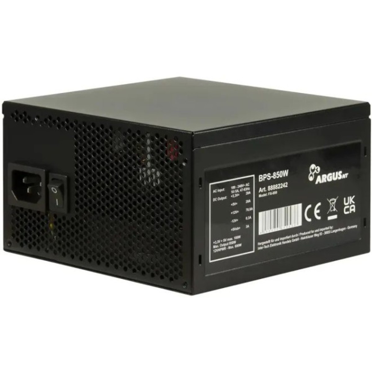 Блок питания Inter-Tech 850W (BPS-850W) 98_98.jpg - фото 3