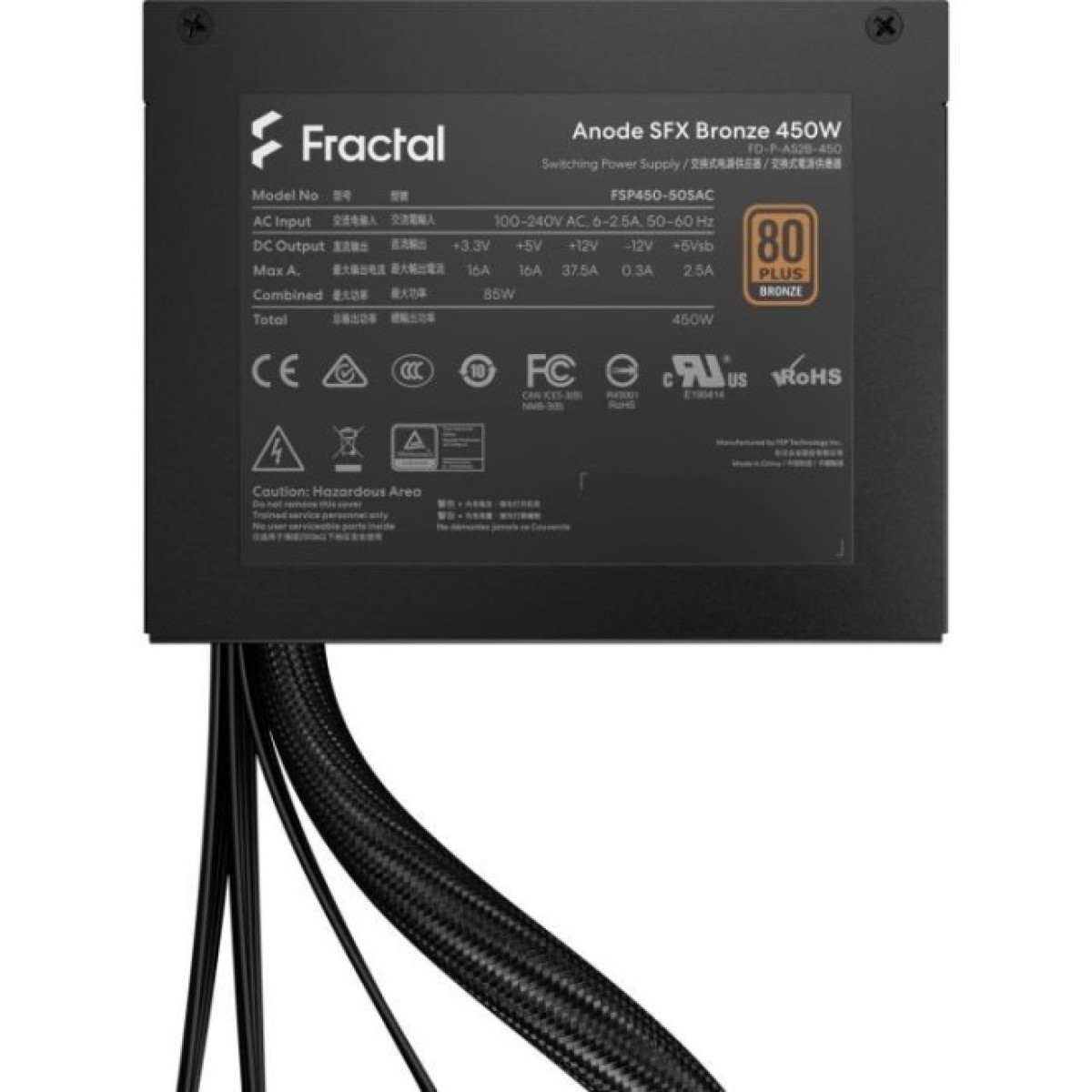 Блок питания Fractal Design 450W Anode SFX Bronze (FD-P-AS2B-450-EU) 98_98.jpg - фото 9