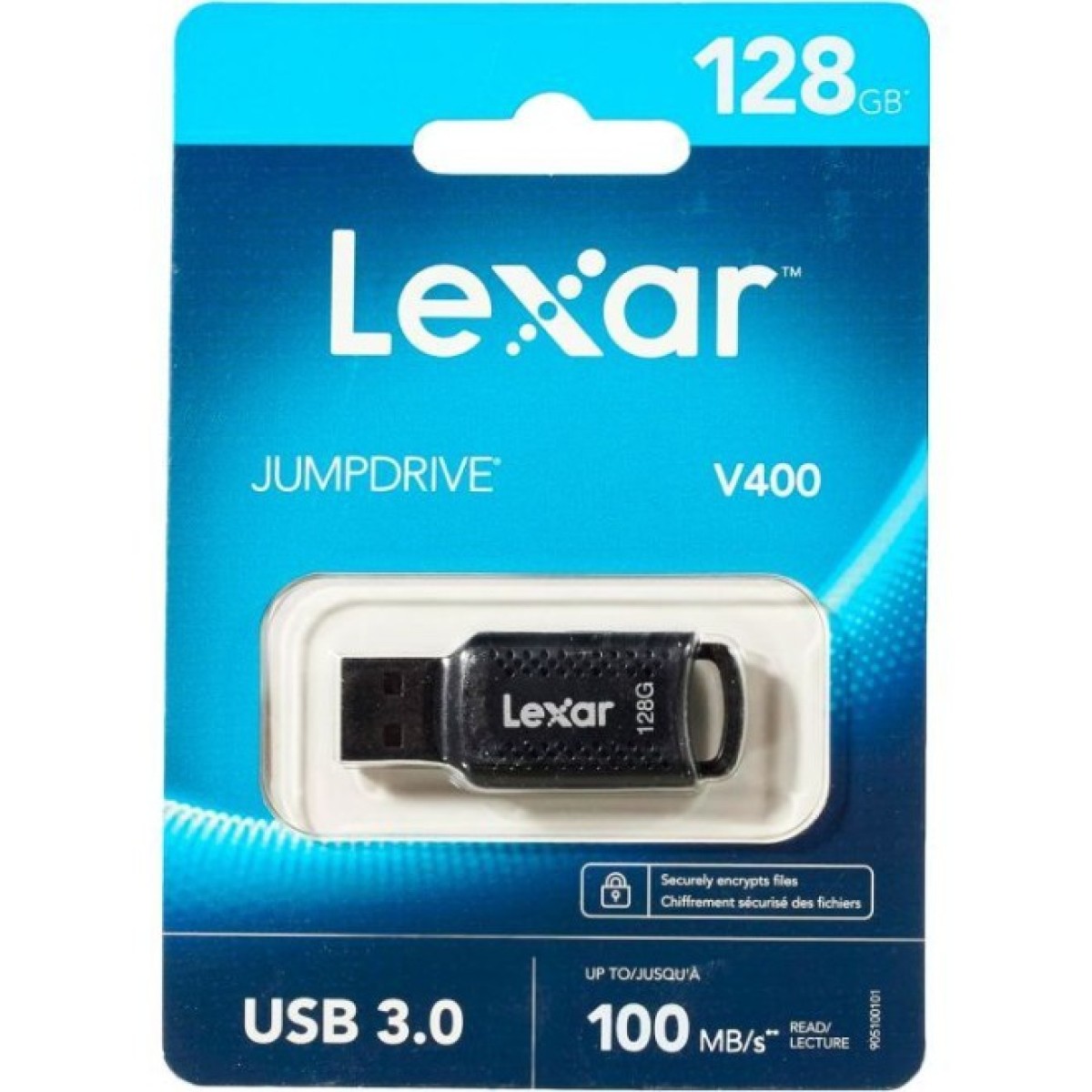 USB флеш накопитель Lexar 128GB JumpDrive V400 Black USB 3.0 (LJDV400128G-BNBNG) 98_98.jpg - фото 2