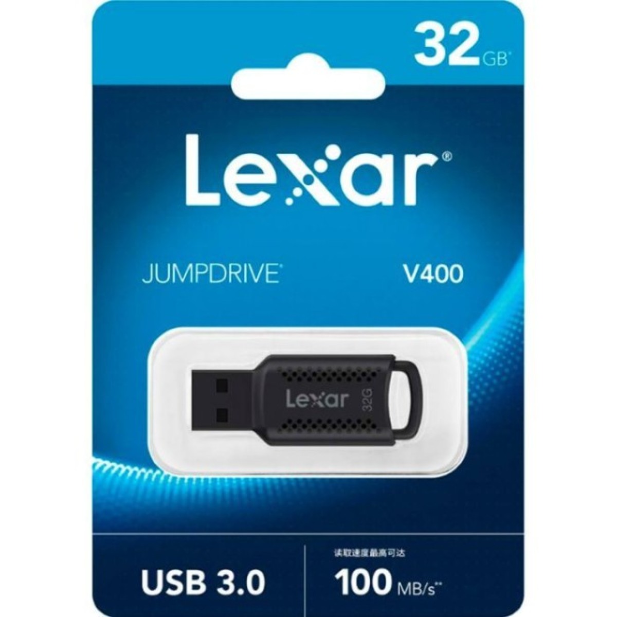 USB флеш накопичувач Lexar 32GB JumpDrive V400 Black USB 3.0 (LJDV400032G-BNBNG) 98_98.jpg - фото 2