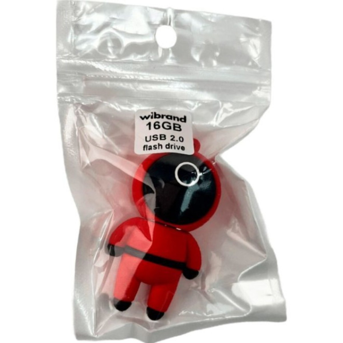 USB флеш накопитель Wibrand 16GB Squid Game Red USB 2.0 (WI2.0/SG16R) 98_98.jpg - фото 2
