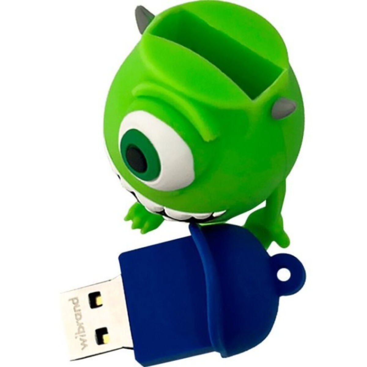 USB флеш накопитель Wibrand 16GB Mike Wazowski Green USB 2.0 (WI2.0/MW16G) 98_98.jpg - фото 5