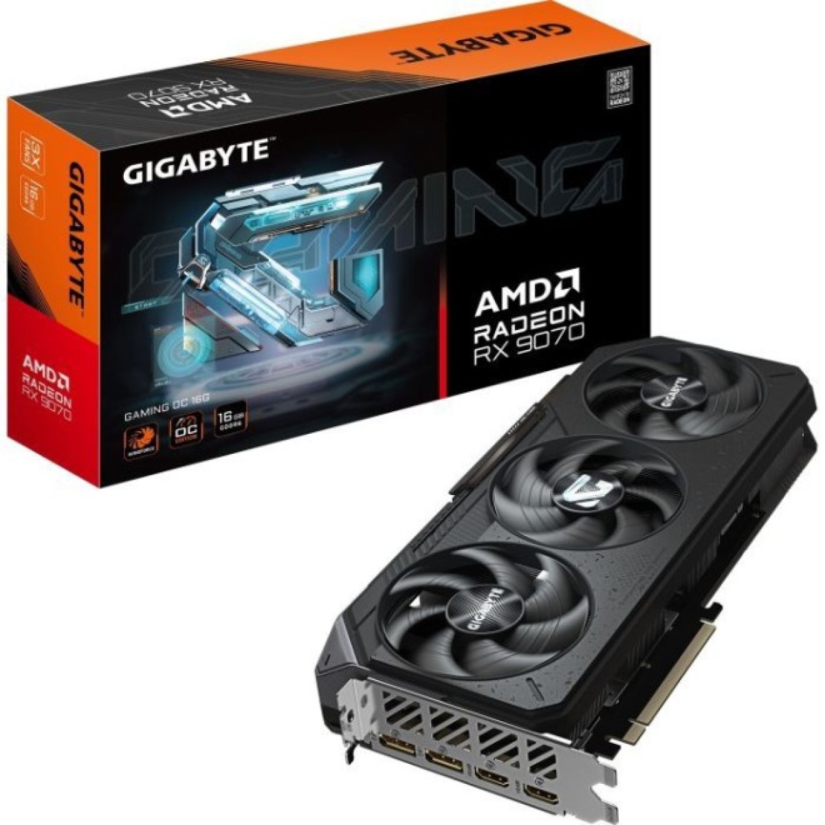 Видеокарта GIGABYTE Radeon RX 9070 16Gb GAMING OC (GV-R9070GAMING OC-16GD) 98_98.jpg - фото 3