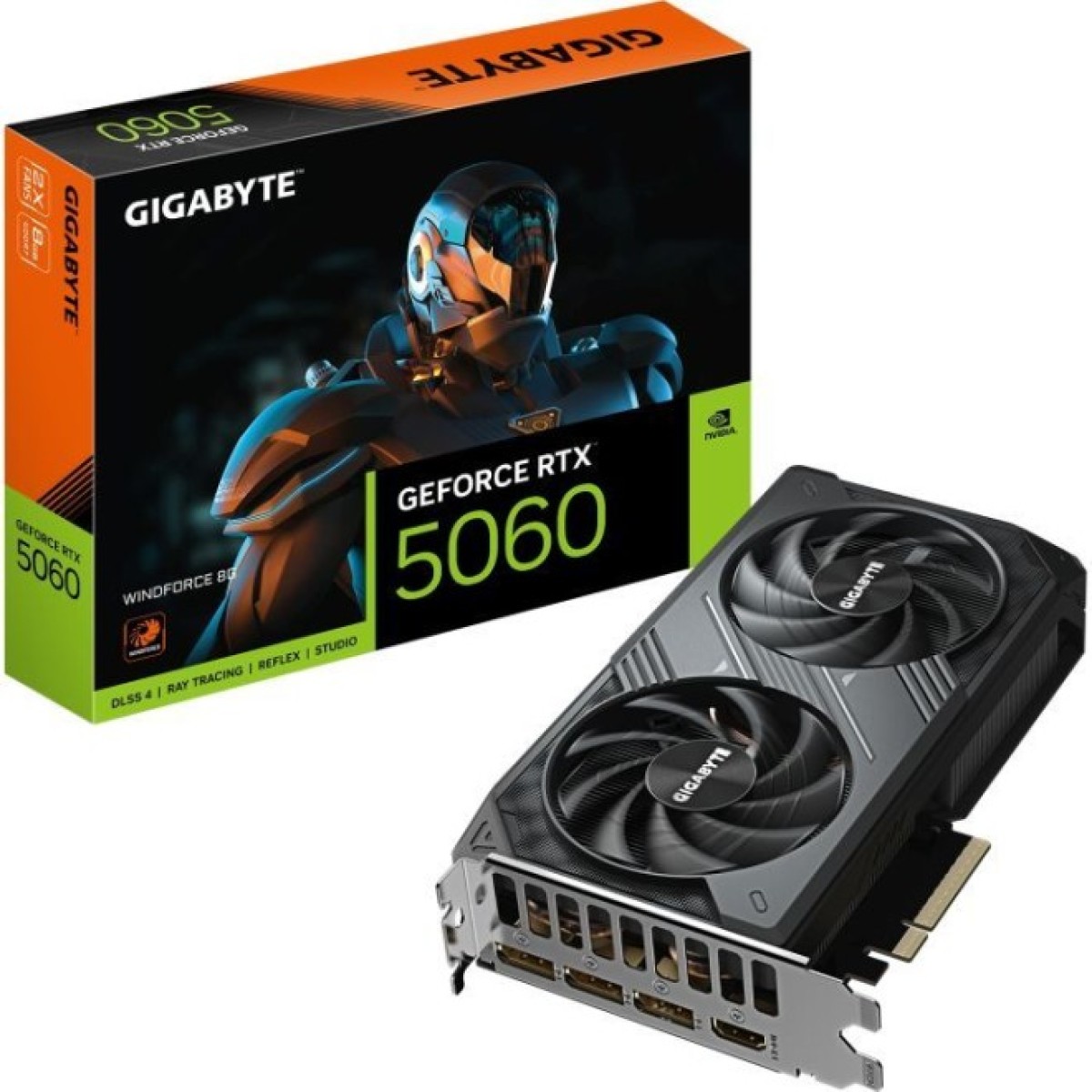 Видеокарта GIGABYTE GeForce RTX5060 8Gb WINDFORCE (GV-N5060WF2-8GD) 98_98.jpg - фото 4