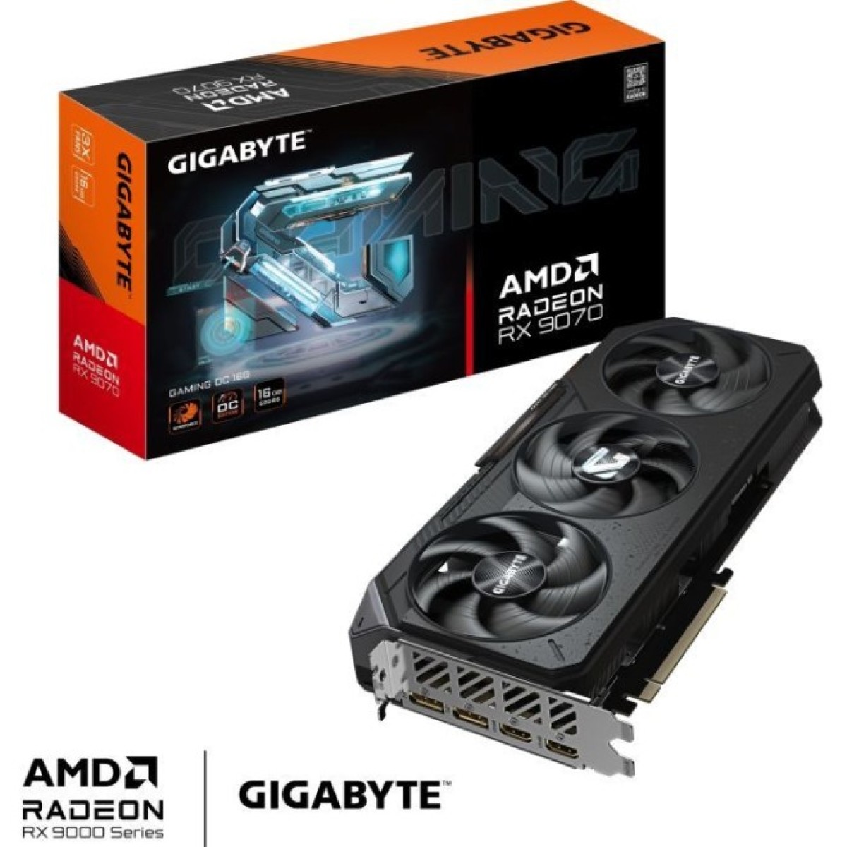 Видеокарта GIGABYTE Radeon RX 9070 16Gb GAMING OC (GV-R9070GAMING OC-16GD) 98_98.jpg - фото 7