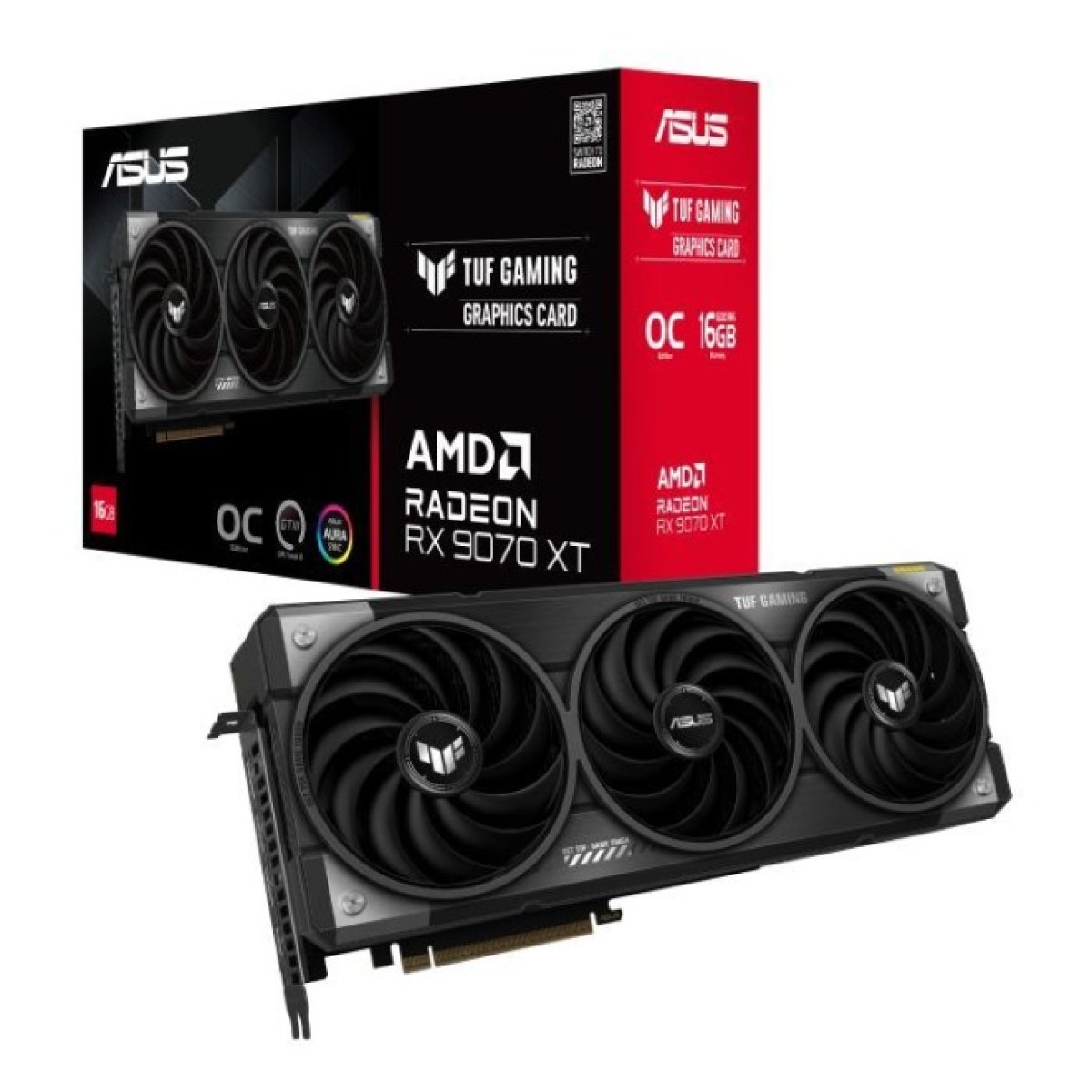 Видеокарта ASUS Radeon RX 9070 XT 16Gb TUF OC GAMING (TUF-RX9070XT-O16G-GAMING) 98_98.jpg - фото 9