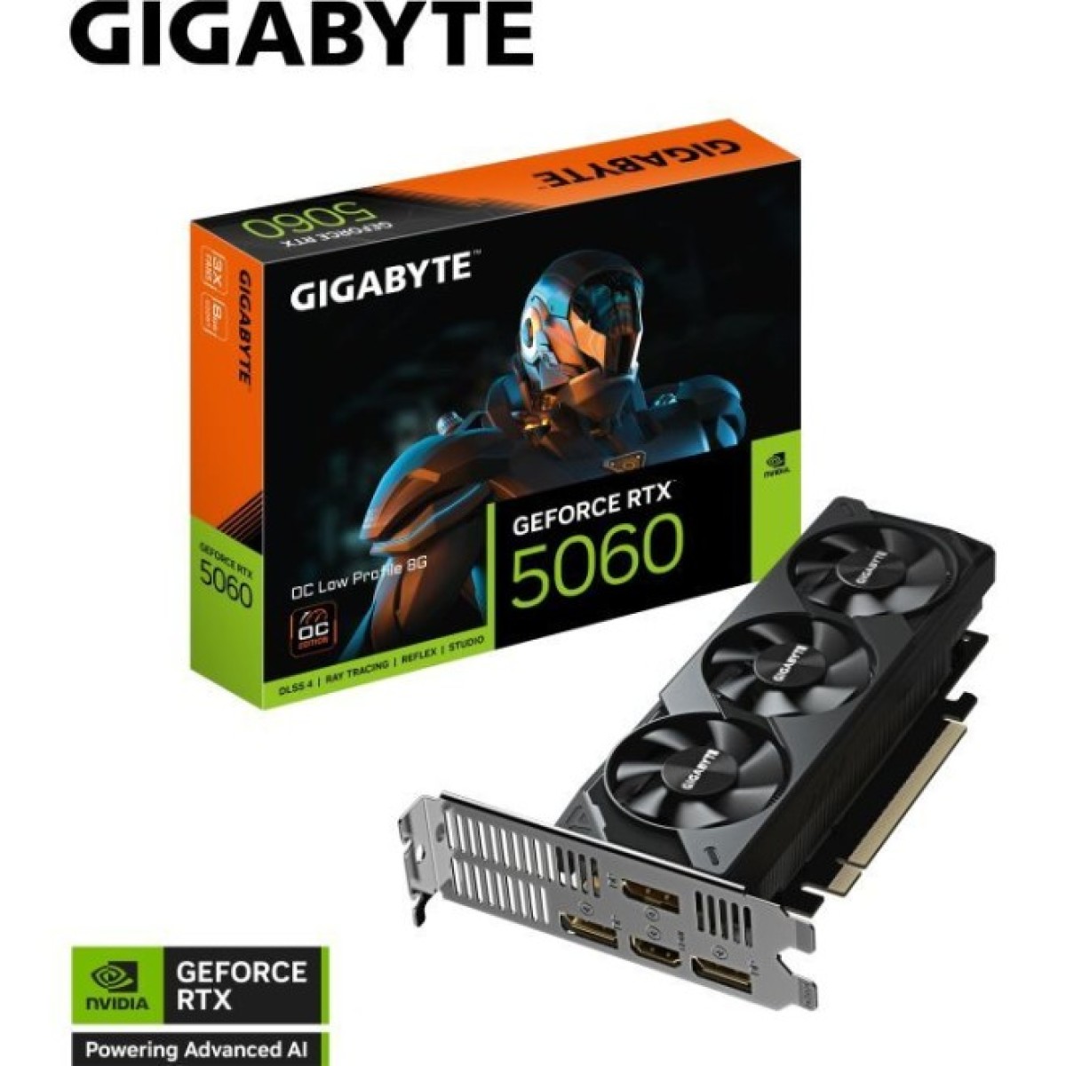 Відеокарта GIGABYTE GeForce RTX5060 8Gb OC Low Profile (GV-N5060OC-8GL) 98_98.jpg - фото 7