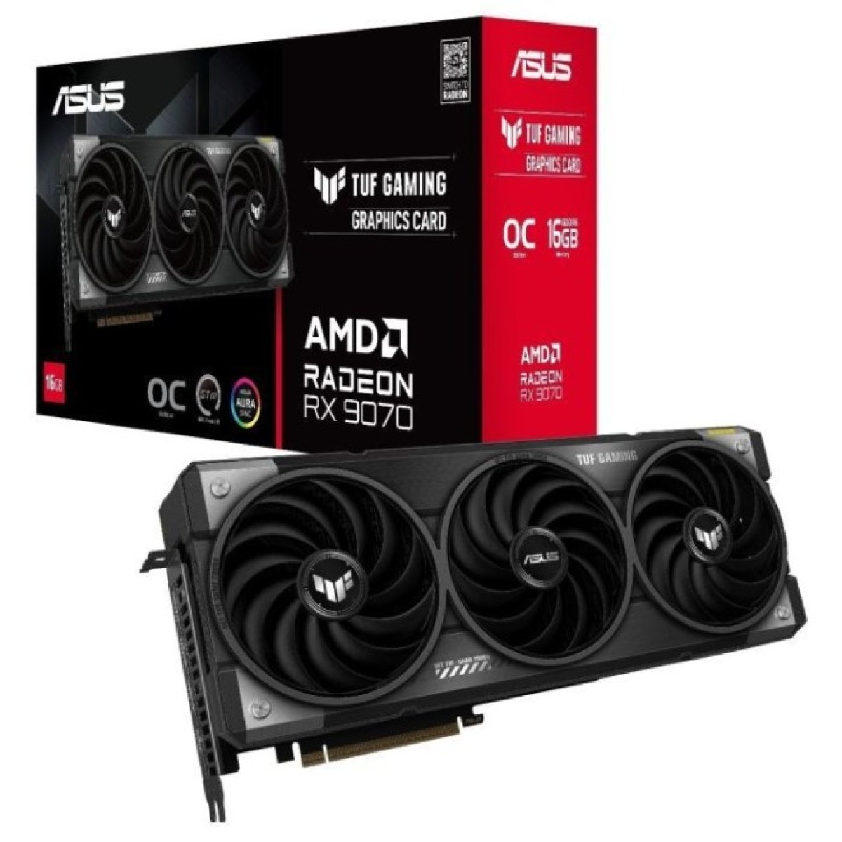 Видеокарта ASUS Radeon RX 9070 16Gb TUF OC GAMING (TUF-RX9070-O16G-GAMING) 98_98.jpg - фото 7