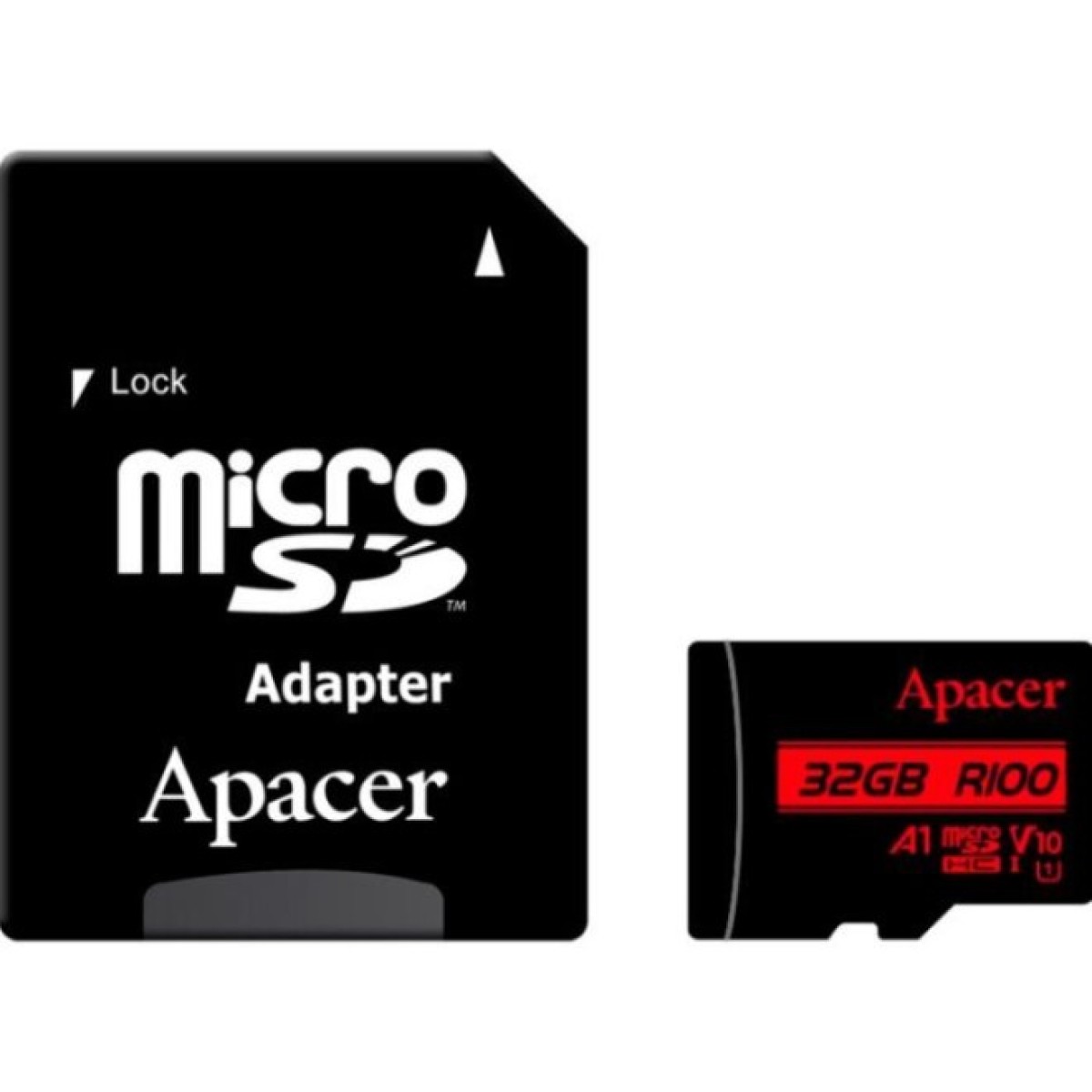 Карта памяти Apacer 32GB microSD class 10 UHS-I V10 A1 (AP32GMCSH10UB-R) 98_98.jpg - фото 1