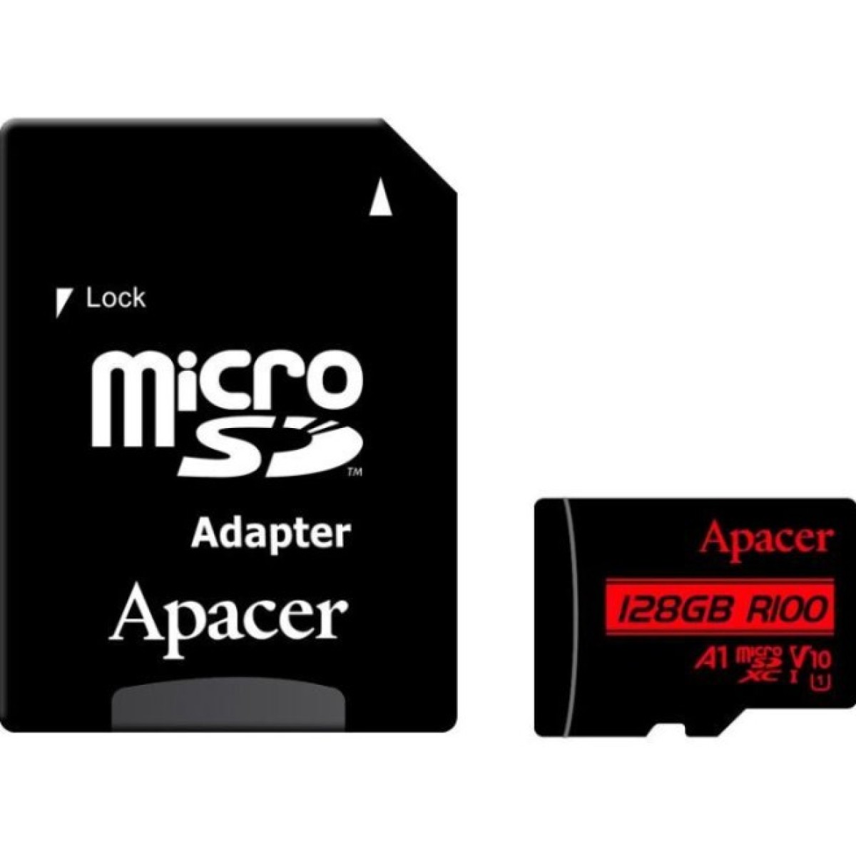 Карта памяти Apacer 128GB microSD class 10 UHS-I V10 A1 (AP128GMCSX10UB-R) 98_98.jpg - фото 1