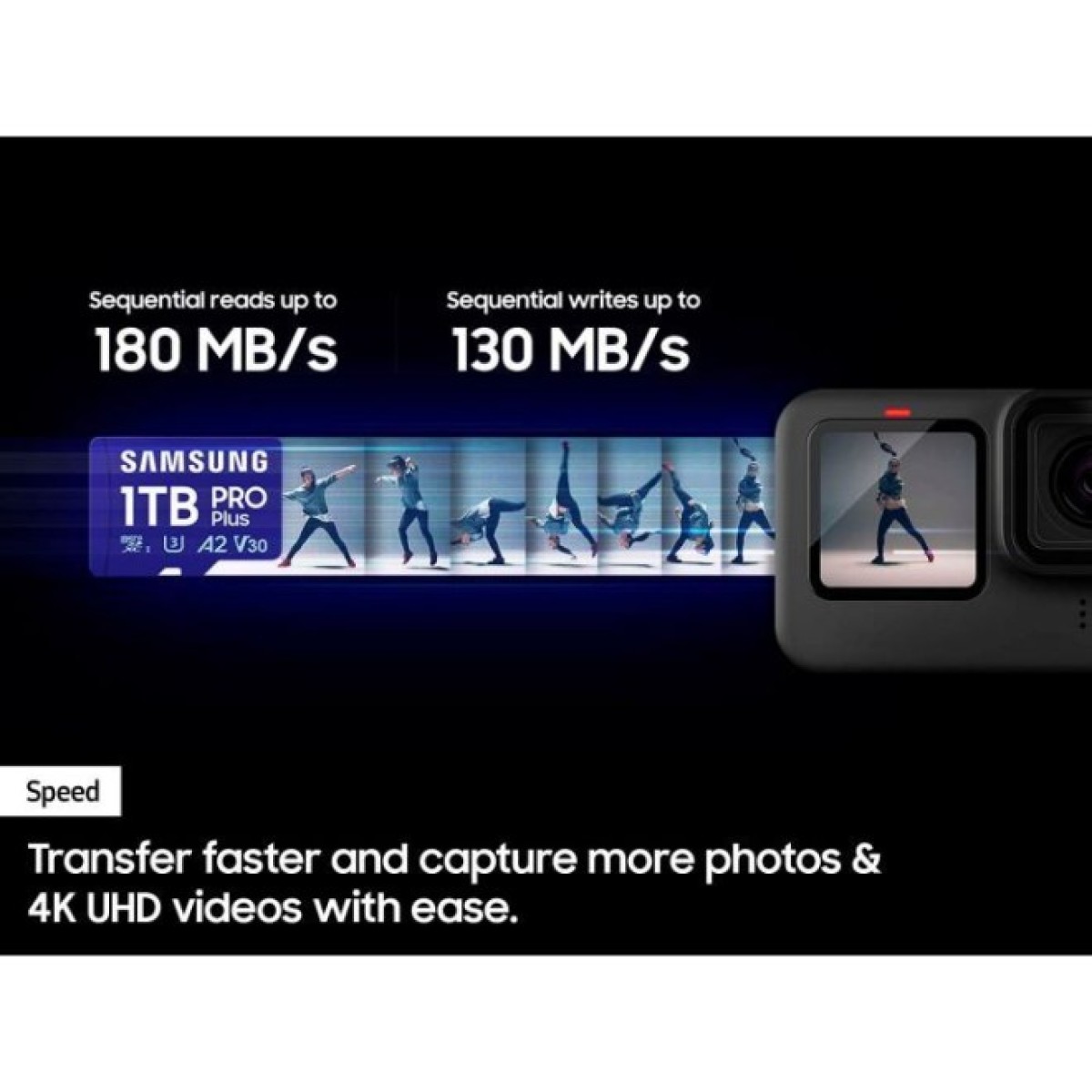 Карта памяти Samsung 256GB microSDXC class 10 UHS-I U3 V30 Pro Plus (MB-MD256SB/WW) 98_98.jpg - фото 7