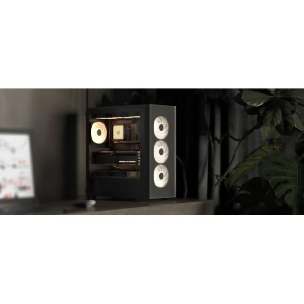 Корпус AeroCool D501A-G-BK-v2 Black (ACCM-DS01043.11) 98_98.jpg - фото 2