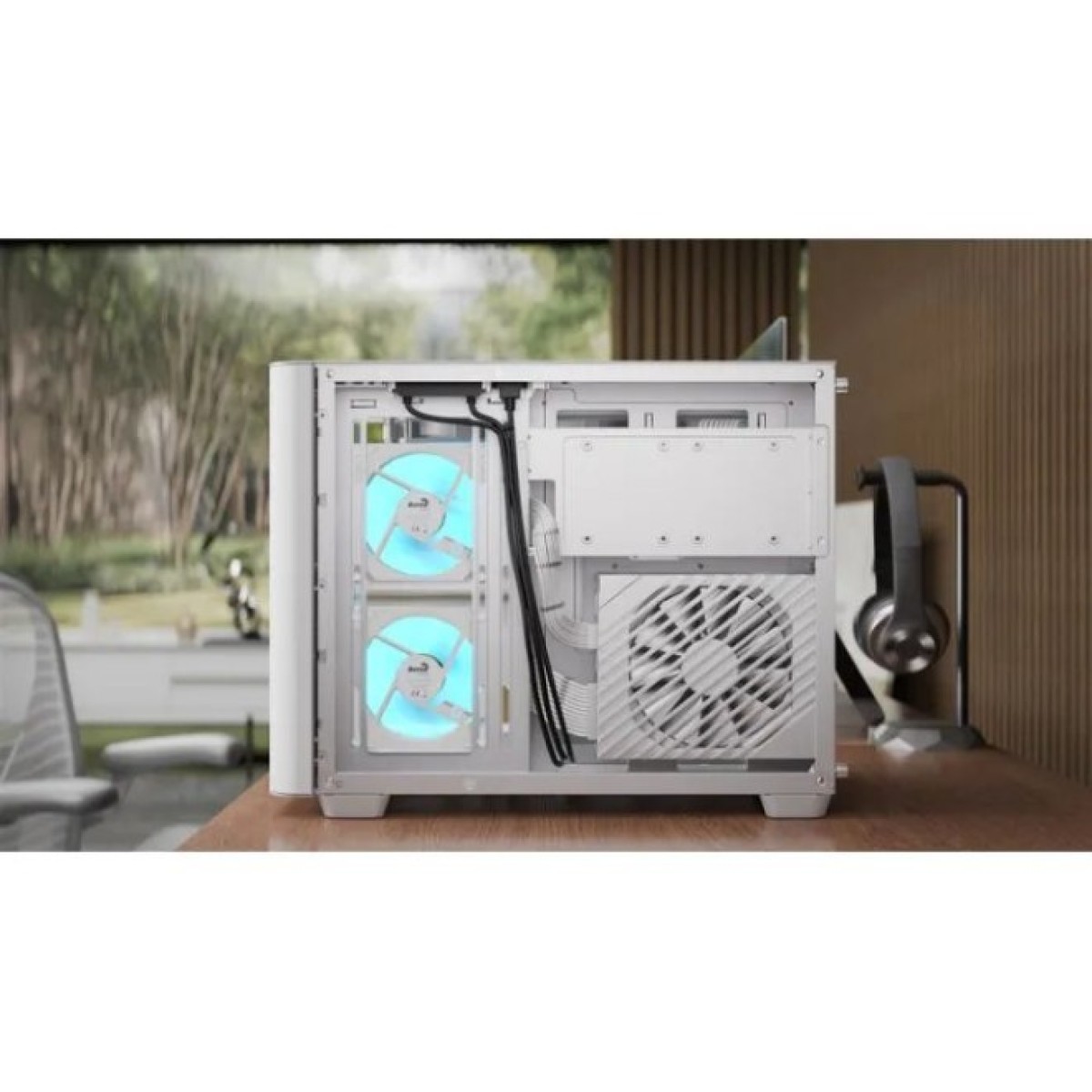 Корпус AeroCool P300C-G-WT-v1 White (ACCS-PN02033.21) 98_98.jpg - фото 7